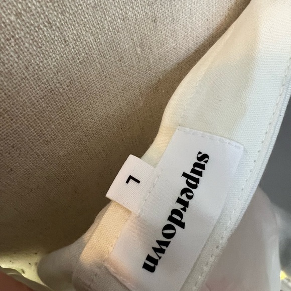 Superdown Eleanor Mini Dress in White - Picture 7 of 9